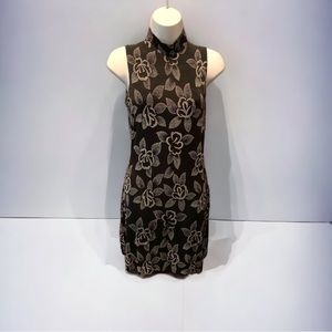 Joule medium sleeveless dress.